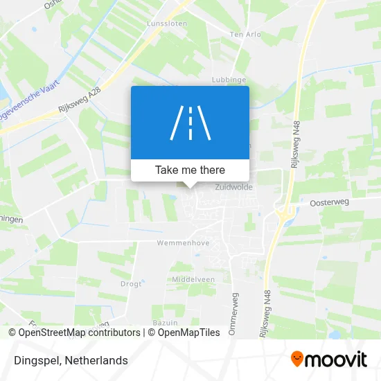 Dingspel map