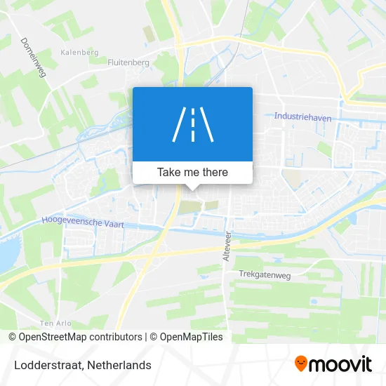 Lodderstraat map