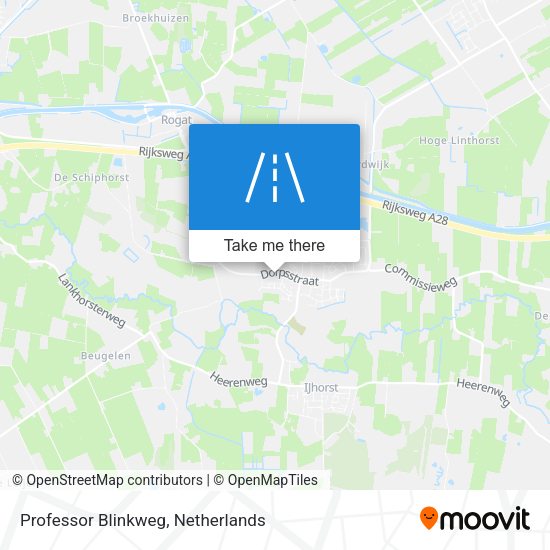 Professor Blinkweg map