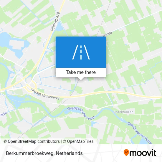 Berkummerbroekweg map