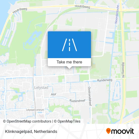 Klinknagelpad map
