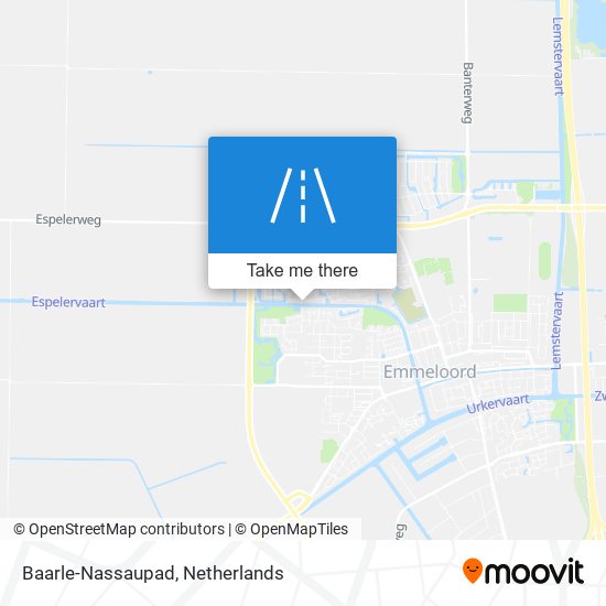 Baarle-Nassaupad map