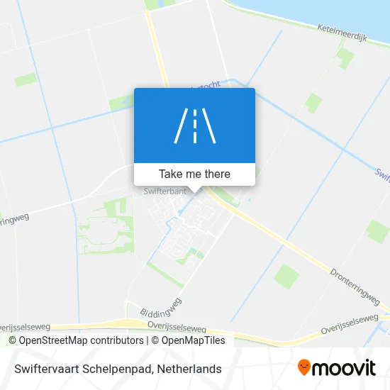 Swiftervaart Schelpenpad map