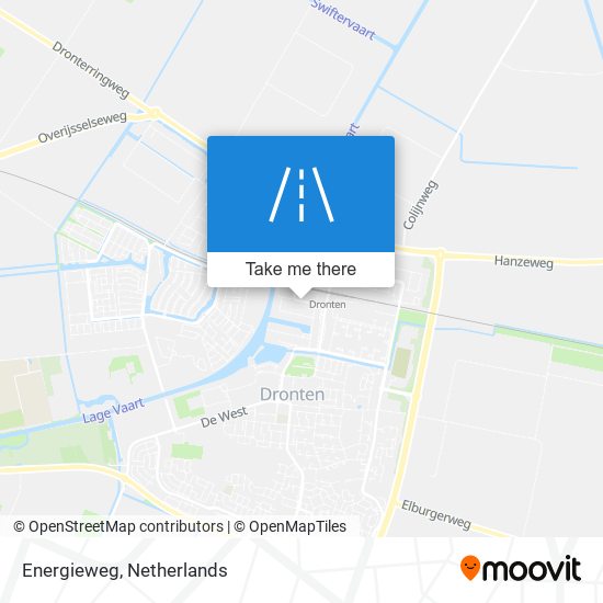 Energieweg map