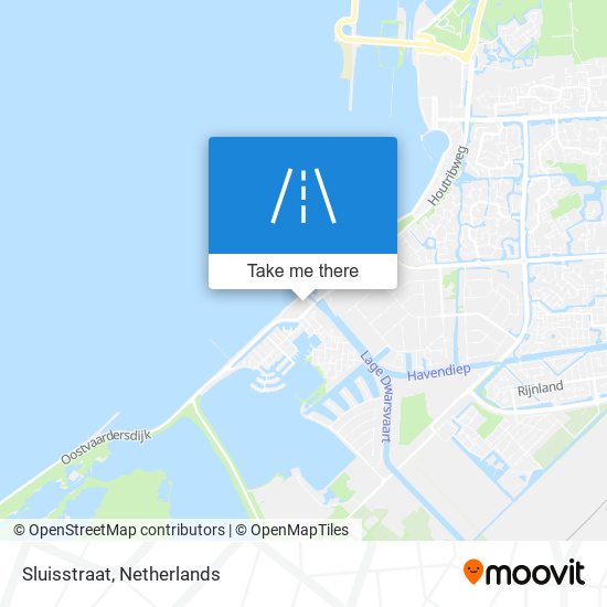 Sluisstraat map