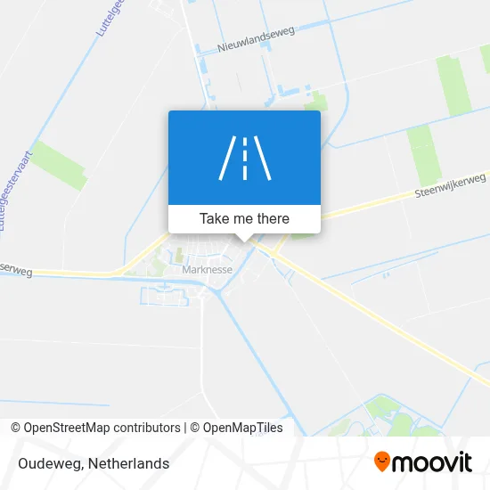 Oudeweg map