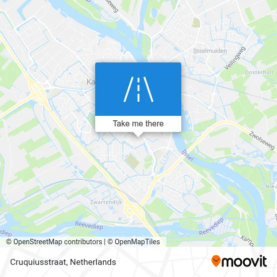 Cruquiusstraat map