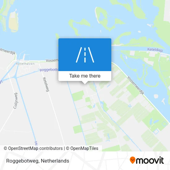 Roggebotweg map