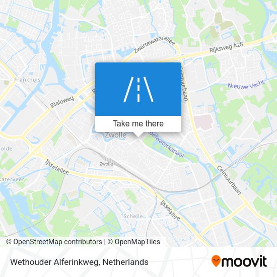 Wethouder Alferinkweg map