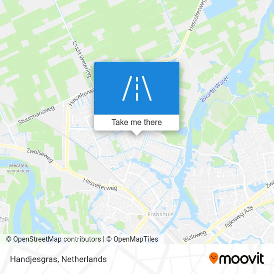 Handjesgras map