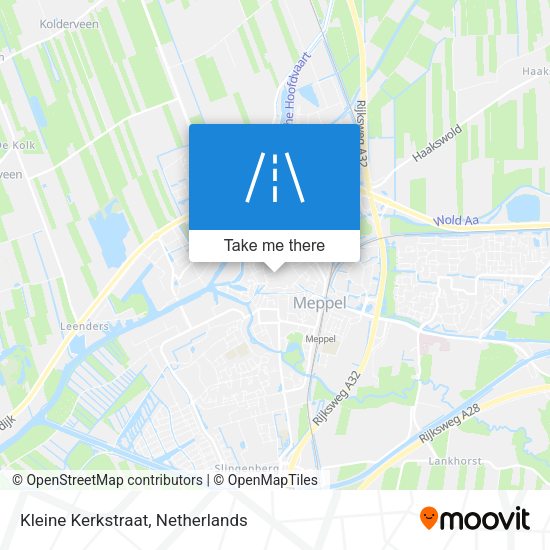 Kleine Kerkstraat map