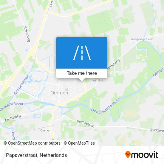 Papaverstraat map
