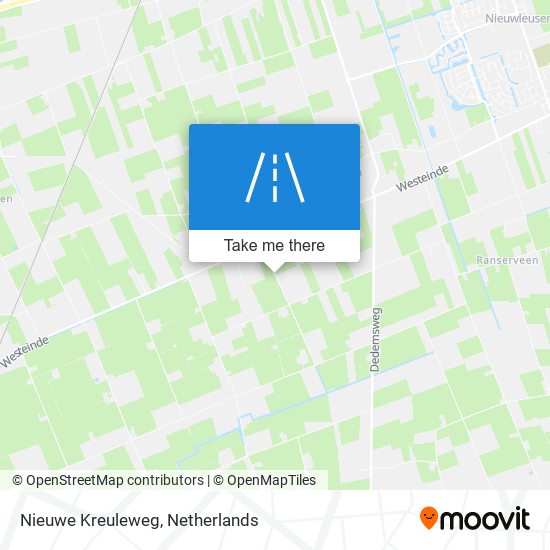 Nieuwe Kreuleweg map