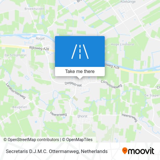 Secretaris D.J.M.C. Ottermanweg map