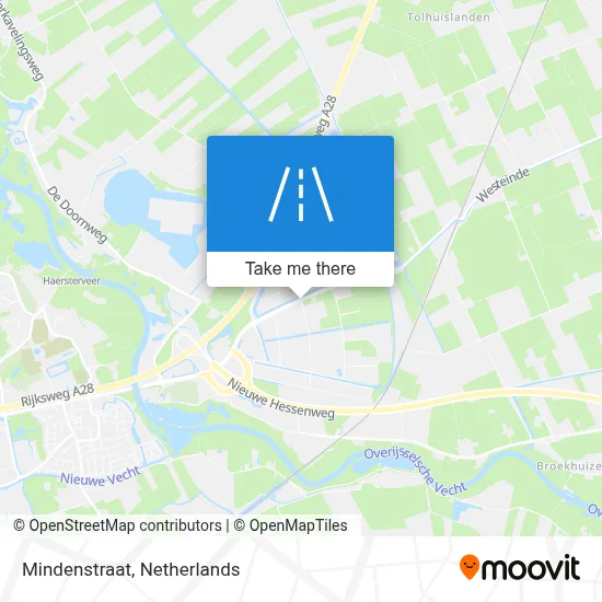Mindenstraat map