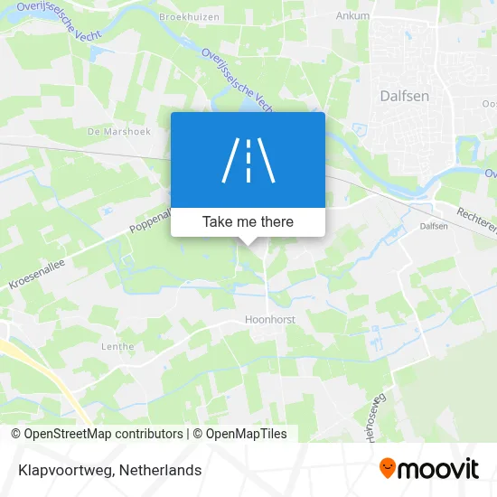 Klapvoortweg map