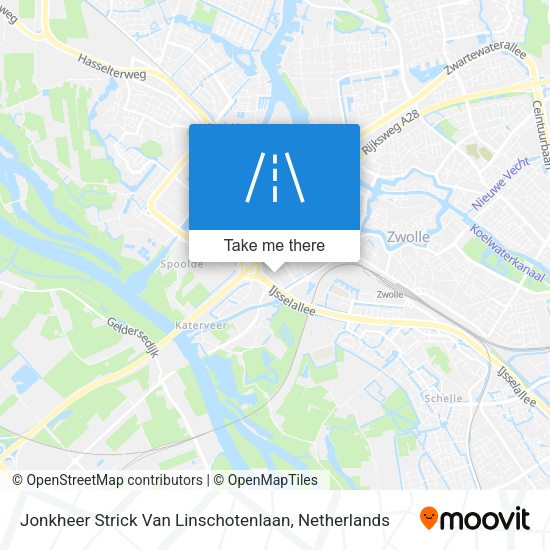 Jonkheer Strick Van Linschotenlaan map