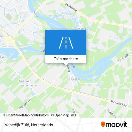 Venedijk Zuid map