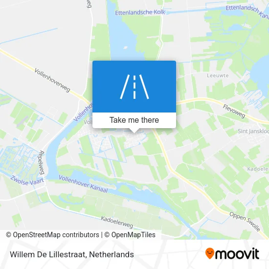 Willem De Lillestraat map