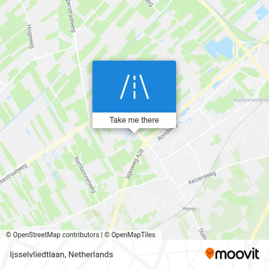 Ijsselvliedtlaan map