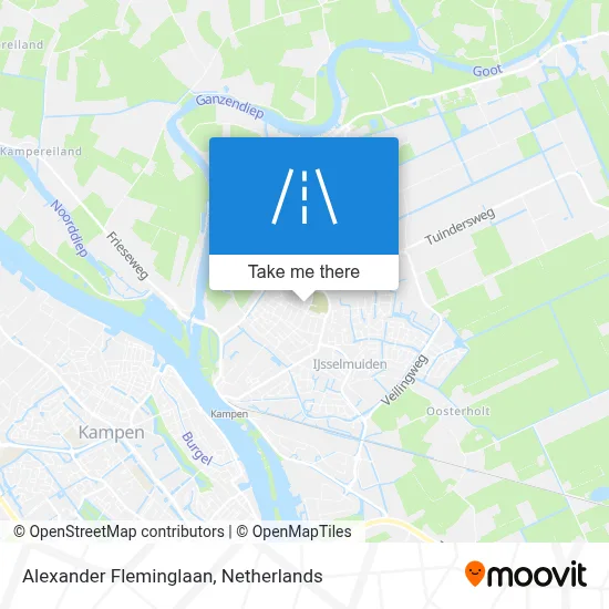 Alexander Fleminglaan map