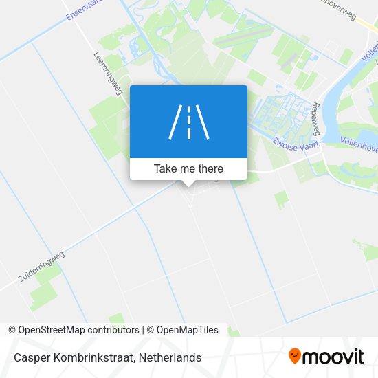 Casper Kombrinkstraat map