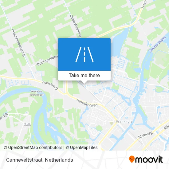 Canneveltstraat map
