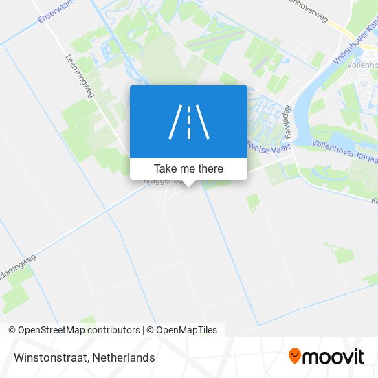 Winstonstraat map