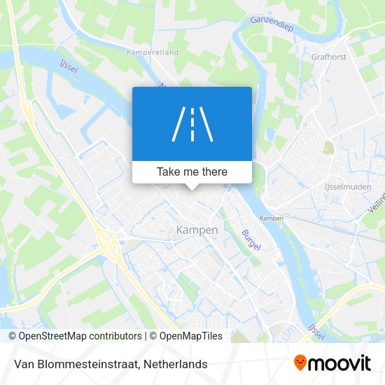Van Blommesteinstraat map