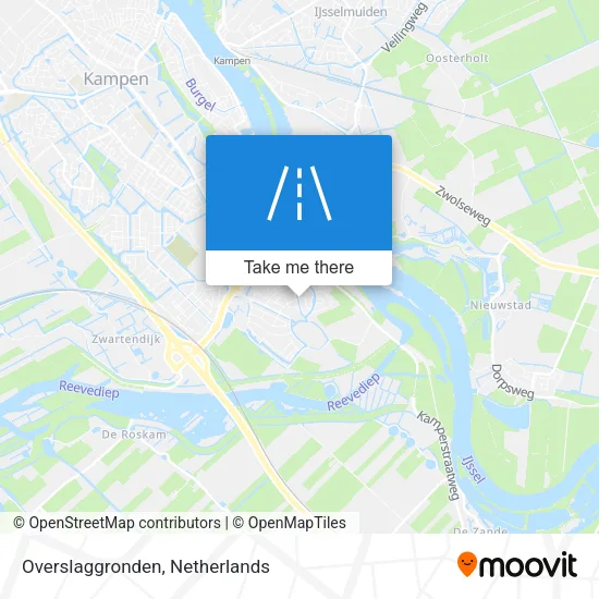 Overslaggronden map