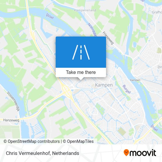 Chris Vermeulenhof map