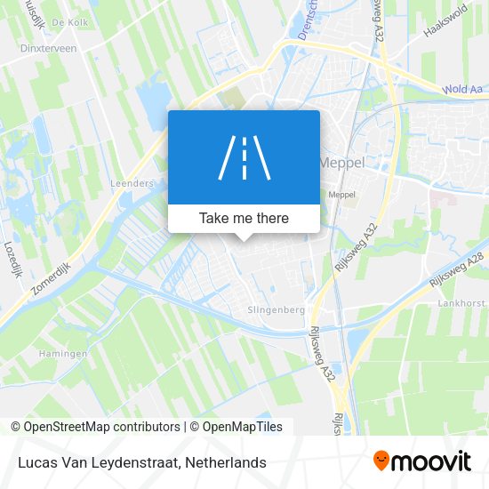 Lucas Van Leydenstraat map