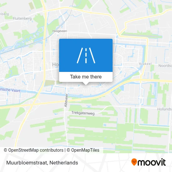 Muurbloemstraat map