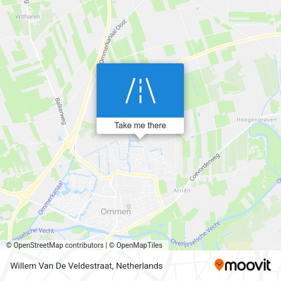 Willem Van De Veldestraat map