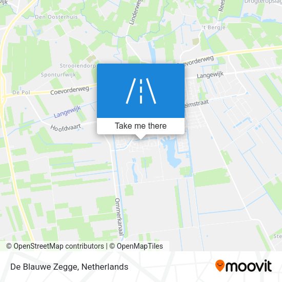 De Blauwe Zegge map