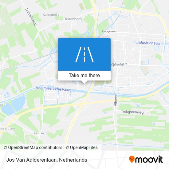 Jos Van Aalderenlaan map