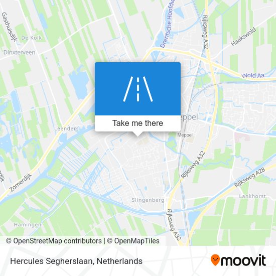 Hercules Segherslaan map