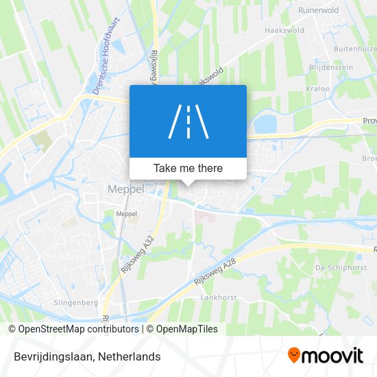 Bevrijdingslaan map