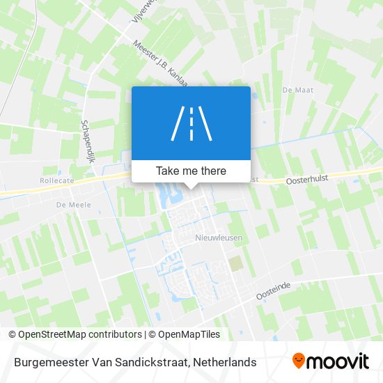 Burgemeester Van Sandickstraat map