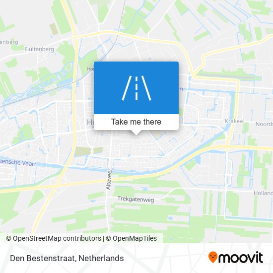 Den Bestenstraat map