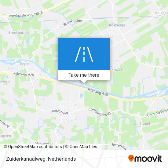 Zuiderkanaalweg map
