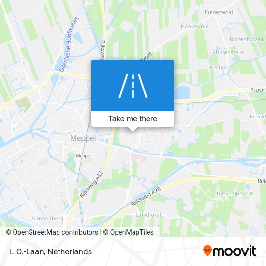 L.O.-Laan map