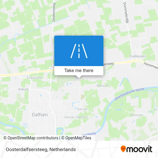 Oosterdalfsersteeg map