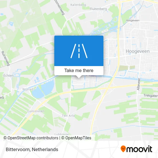 Bittervoorn map