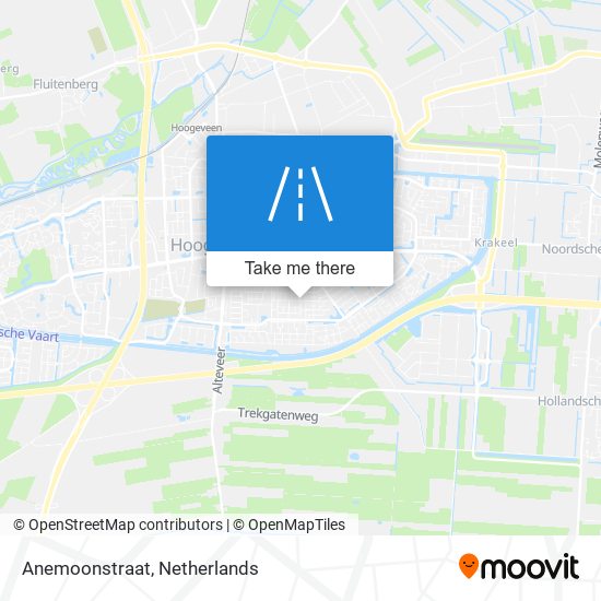 Anemoonstraat map