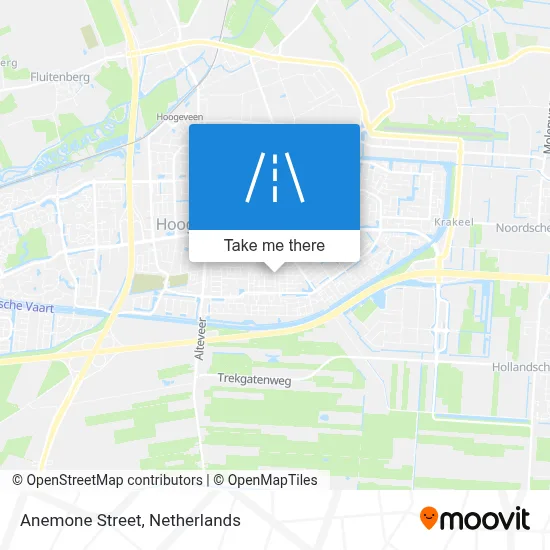 Anemoonstraat map
