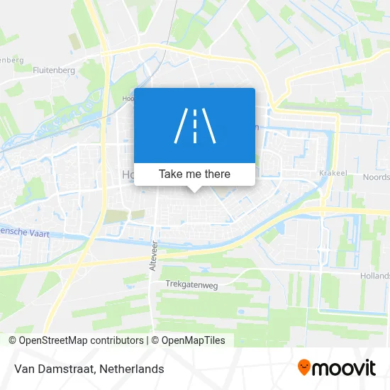 Van Damstraat map