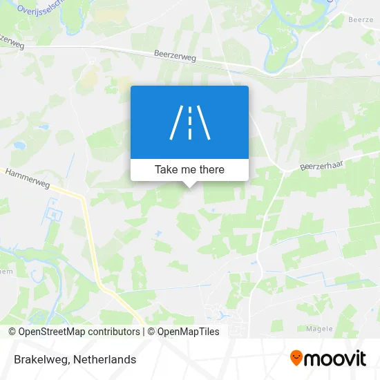 Brakelweg map