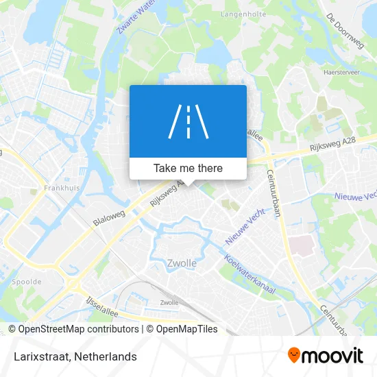 Larixstraat map