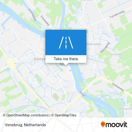 Venebrug map